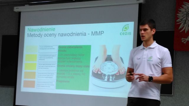 Spotkanie z dietetykiem sportowym Mateuszem Gawełczykiem – Konin, 3 grudnia 2016r.