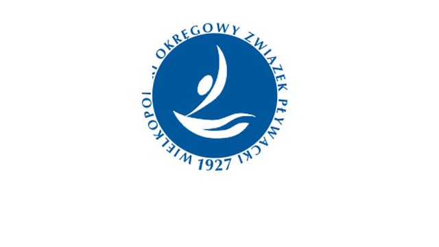 Logo Wielkopolskiego Okręgowego Związku Pływackiego — organizatora zawodów