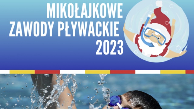 Mikołajkowe Zawody Pływackie – Konin, 2 grudnia 2023r.